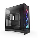 NZXT case H9 Flow RGB, ATX, Large Dual Chamber Mid Tower, black CM-H92FB-R1