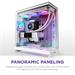 NZXT case H9 Flow RGB, ATX, Large Dual Chamber Mid Tower, white CM-H92FW-R1