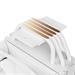 NZXT chladič CPU T120 RGB / 4 heatpipes / 4-pin PWM / LGA1700 / AM5, AM4 / bílý RC-TR120-W1