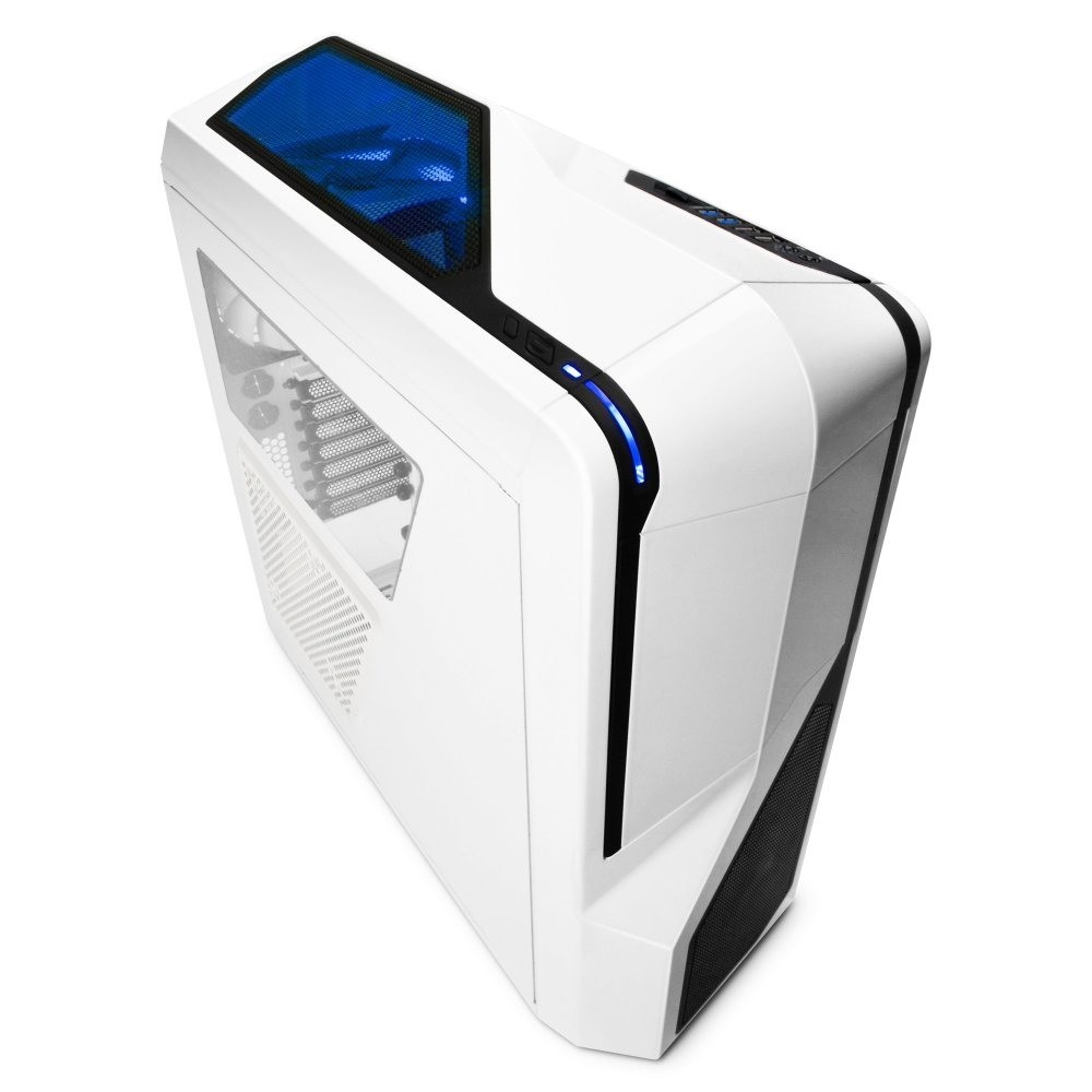 NZXT Phantom 410, gaming case, ATX, 2xUSB3.0, biela CA-PH410-W1