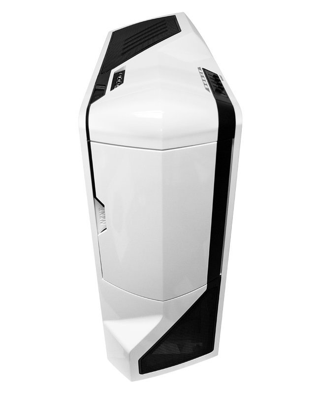 NZXT Phantom, gaming case, ATX, USB3.0, biela PHAN-001WT