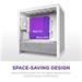 NZXT skříň H3 Flow / microATX / 1x120mm / USB / USB-C / bílá CC-H31FW-01