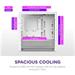 NZXT skříň H3 Flow / microATX / 1x120mm / USB / USB-C / bílá CC-H31FW-01