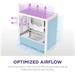 NZXT skříň H3 Flow / microATX / 1x120mm / USB / USB-C / bílá CC-H31FW-01