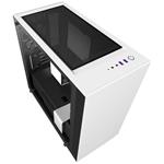 NZXT skříň H400 / micro-ATX / MidTower / průhledná bočnice / 2x USB 3.0 / bílá CA-H400B-W1