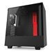 NZXT skříň H500 / ATX / černočervená CA-H500B-BR
