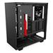 NZXT skříň H500 / ATX / černočervená CA-H500B-BR