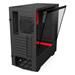 NZXT skříň H500 / ATX / černočervená CA-H500B-BR