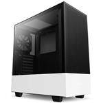 NZXT skříň H510 version 2 / 2x120 mm fan / USB 3.0 / USB-C 3.1 / průhledná bočnice / Flow Edition bílá CA-H52FW-01