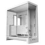 NZXT skříň H6 dvoukomorová / MidT / až 10x120mm fan / 2xUSB 3.2 / USB-C / zaoblená prosklená bočnice i čelo CC-H62FW-01