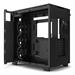 NZXT skříň H9 Elite dvoukomorová ATX / 3xRGB 120 mm / 1x 120mm fan / prosklená / RGB&fan controler / černá CM-H91EB-01