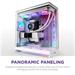 NZXT skříň H9 Flow ARGB dvoukomorová ATX / 3xRGB 140 mm / 1x 120mm fan / prosklená / bílá CM-H92FW-R1