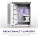 NZXT skříň H9 Flow ARGB dvoukomorová ATX / 3xRGB 140 mm / 1x 120mm fan / prosklená / bílá CM-H92FW-R1