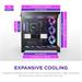 NZXT skříň H9 Flow ARGB dvoukomorová ATX / 3xRGB 140 mm / 1x 120mm fan / prosklená / černá CM-H92FB-R1