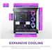 NZXT skříň H9 Flow ARGB+ dvoukomorová ATX / 6xRGB 140 mm / 1x 120mm fan / prosklená / controller / černá CM-H92FB-P1