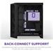 NZXT skříň H9 Flow ARGB+ dvoukomorová ATX / 6xRGB 140 mm / 1x 120mm fan / prosklená / controller / černá CM-H92FB-P1