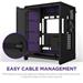 NZXT skříň H9 Flow ARGB+ dvoukomorová ATX / 6xRGB 140 mm / 1x 120mm fan / prosklená / controller / černá CM-H92FB-P1