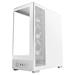 NZXT skříň S5 / ATX / 360mm RGB single-frame reverse fan / 2xUSB 3.2 / USB-C / panoramatická / bílá CC-S51FW-01