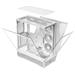 NZXT skříň S5 / ATX / 360mm RGB single-frame reverse fan / 2xUSB 3.2 / USB-C / panoramatická / bílá CC-S51FW-01