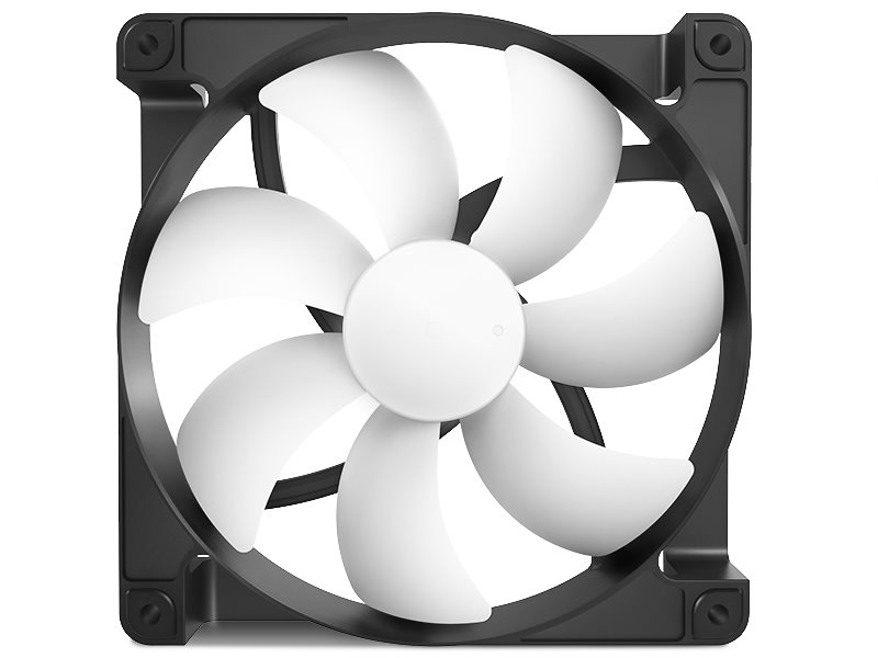 NZXT ventilátor FN V2, 140mm, 21dBA, 1200RPM RF-FN142-RB