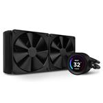 NZXT vodní chladič Kraken 280 ELITE / 2x140mm fan / 4-pin PWM / LCD disp. / 6 let RL-KN28E-B1