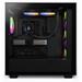 NZXT vodní chladič Kraken 280 ELITE RGB / 2x140mm RGB fan / 4-pin PWM / LCD disp. / 6 let RK-KR28E-B1