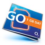 O2 Předplacená karta GO 1GB DAT SMALLPGO.50V1G51A