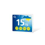 O2 Předplacená karta GO UKRAJINA 15 GB SMALLPGO.50V15G54