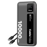 OBAL:ME CablePulse Powerbanka 10000mAh 22,5W Black 8596311292477
