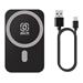 OBAL:ME MagNetix Plate Bezdrátový Nabíjecí Držák do Auta 15W Black 8596311299728