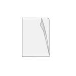 Obal na doklady L, A4, 180mic, transparentná, PVC, 100ks HBP4125031D1