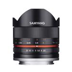 Objektív Samyang 8mm F2.8 II Fuji X (Black) F1220310101