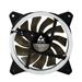 Obojstranný kruhový ventilátor CHIEFTEC AF-12RGB so 6-pinovým konektorom pre modely GL/GP