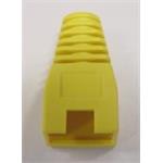 Ochrana Návlek na plug RJ45 s výřezem - žlutý