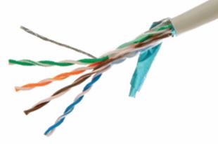 OEM FTP, Cat5E, lanko, PVC, box 305m - sivá 66000988