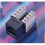 OEM keystone Cat6, UTP, kolmá svork., typ 110, čierny