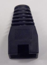 OEM kryt na mod.konektor RJ45 - čierna, (100ks) OEM-PB45BK