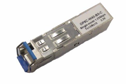 OEM Mini-GBIC modul (SFP), 1000Base-BX10, WDM singlemode do 3km, LC, Tx 1310,Rx 1550, HP comp. SPB-7603WHPE