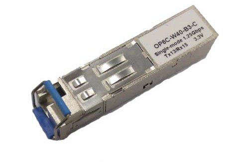 OEM Mini-GBIC modul (SFP), 1000Base-BX10, WDM singlemode do 3km, LC, Tx 1550,Rx 1310, HP comp. SPB-7703WHPE