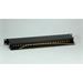 OEM patch panel 24port Cat6A, STP, blok Krone LSA+, vyväz. lišta, 1U čierny 26.99.0360-5
