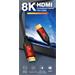 OEM Ultra High Speed HDMI 2.1 optický fiber kabel 8K@60Hz, pozlátený 25m kphdm21r25