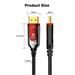 OEM Ultra High Speed HDMI 2.1 optický fiber kabel 8K@60Hz, pozlátený 25m kphdm21r25