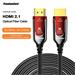 OEM Ultra High Speed HDMI 2.1 optický fiber kabel 8K@60Hz, pozlátený 25m kphdm21r25