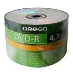 Omega DVD-R, OMD1650S-, 50-pack, 4.7GB, 16x, 12cm, Standard, spindle, bez možnosti potlače, pre arc