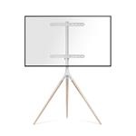 ONKRON TV dizajnový tripódový stojan pre 32" - 65" do 35 kg, biely TS1220-W