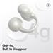 OpenRock E – Sportovní otevřená bezdrátová sluchátka, Bluetooth, White 6974028141745