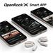 OpenRock X – Sportovní otevřená bezdrátová sluchátka, Bluetooth, bílá 6974028141233