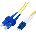 Optický duplex patch kábel 9/125, OS1, LC/SC, 3m 13-HPS108-3M