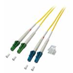 Optický kábel LC/APC-LC/APC,20m, SM Duplex OS2(9/125µm), LSOH, 2.0mm, žltý O0384.20