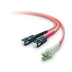 Optický patch kabel duplex LC-SC 50/125 MM 10m OM3 F2F402L7-10M